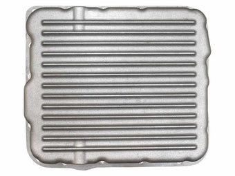 compare product Suncoast GM 700R4, 4L60, 4L60E (87-98) Deep Cast Aluminum Pan 4.0 quarts over stock GM shallow pan