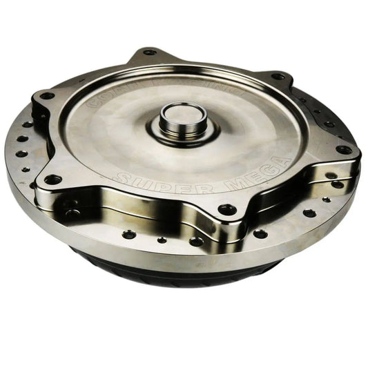 Suncoast "Super Mega" 258mm Maximum Performance Billet Stator & Cover Converter - Bolt-Together