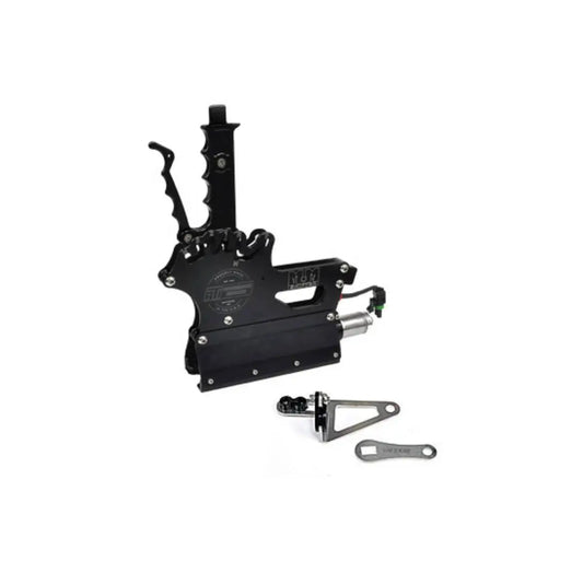 T350 / T400 Shifter - Air, Clean Neutral, 3-Speed, Reverse Pattern, Black, (PUSH) MM