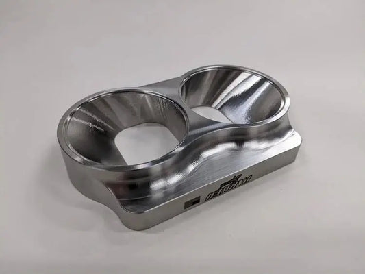 T4 Dual 2.5" Tube Turbo Flange Parker Speed