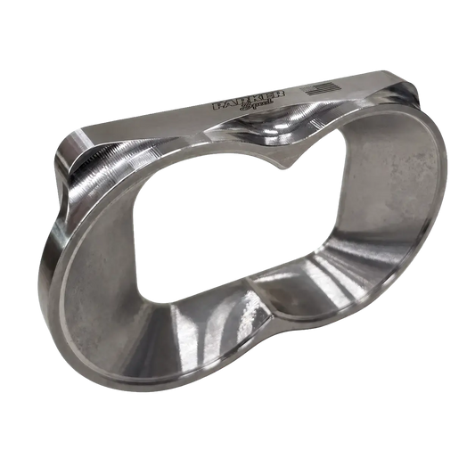 T6 Dual 3.5" Tube Open Turbo Flange Parker Speed