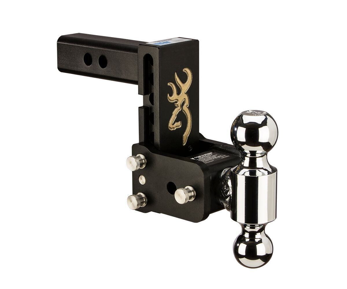B&W Trailer Hitches TS10037BB 2" Model 8 Browning T&S Dual Ball 2-5/16 X 2 - primary image