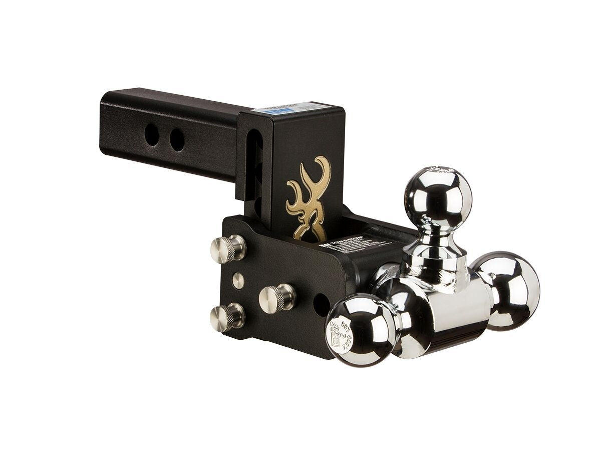 B&W Trailer Hitches TS10047BB 2" Model 6 Browning T&S Tri Ball - primary image