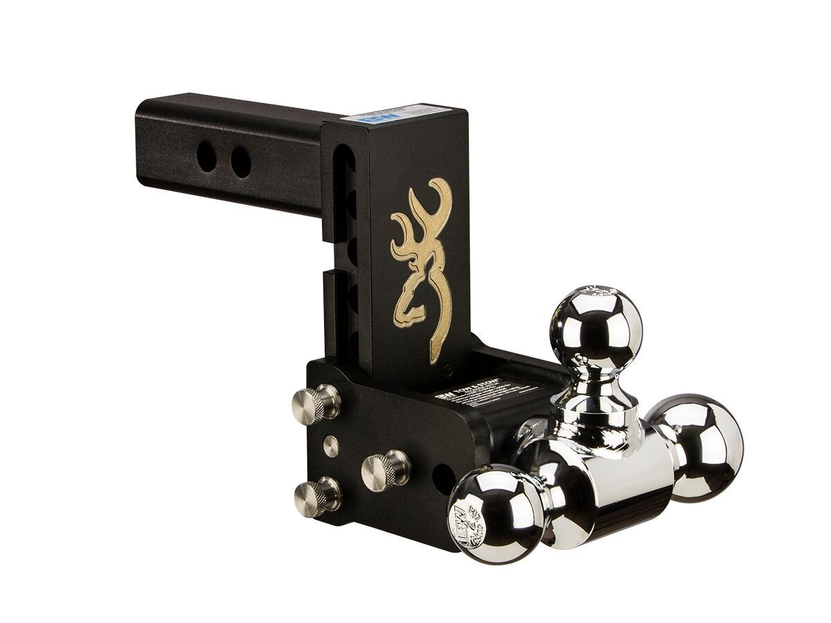 B&W Trailer Hitches TS10048BB 2" Model 8 Browning T&S Tri Ball - primary image