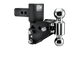 B&W Trailer Hitches TS10063BMP 2 in Model 7 Blk T&S Dual Ball for Multi-Pro Tailgate - primary image