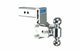 B&W Trailer Hitches TS20037C 2.5" Model 8 Chrome T&S Dual Ball 2-5/16 X 2 - primary image