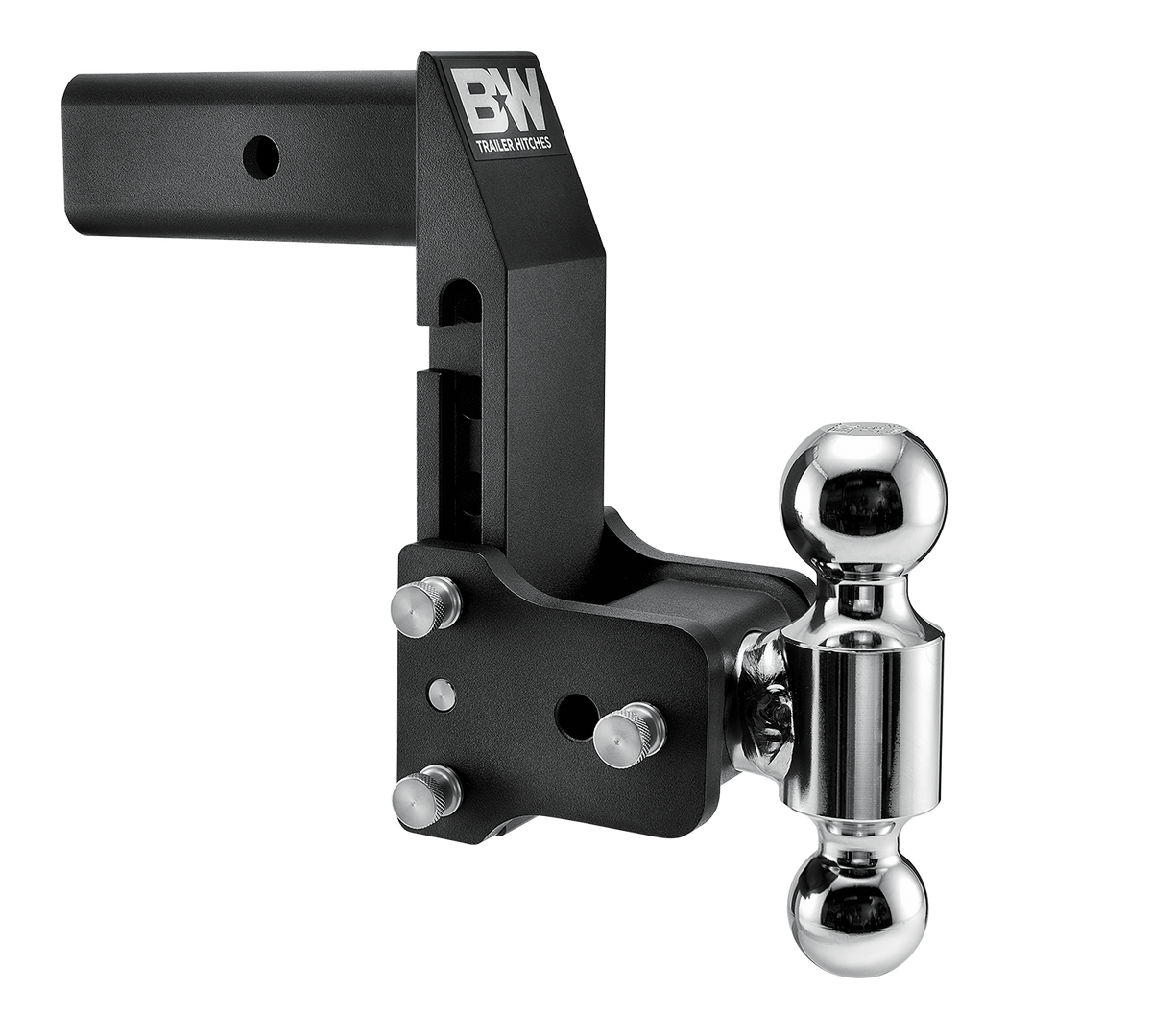 B&W Trailer Hitches TS20066BMP 2.5 Model 10 Blk T&S Dual Ball for Multi-Pro Tailgate - primary image