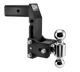 B&W Trailer Hitches TS20066BMP 2.5 Model 10 Blk T&S Dual Ball for Multi-Pro Tailgate - primary image