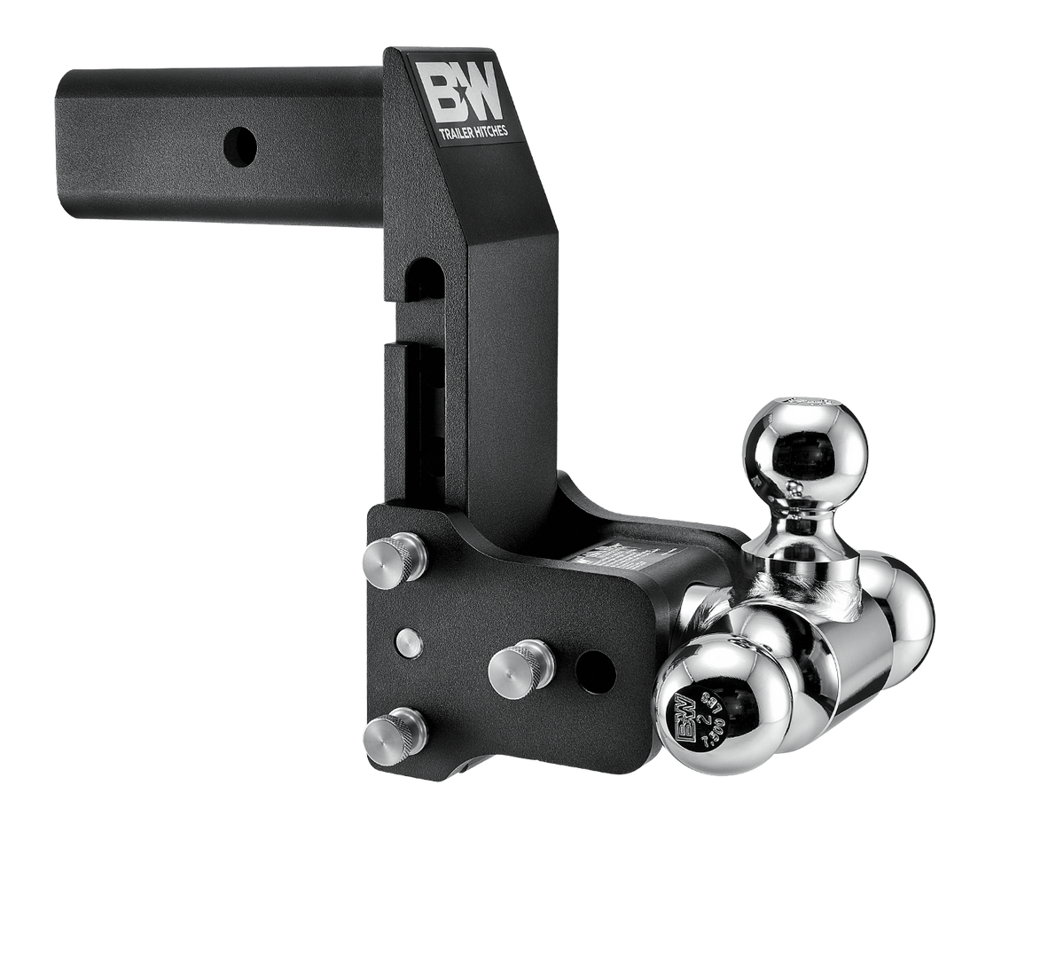 B&W Trailer Hitches TS20067BMP 2.5 Model 10 Blk T&S Tri Ball for Multi-Pro Tailgate - primary image