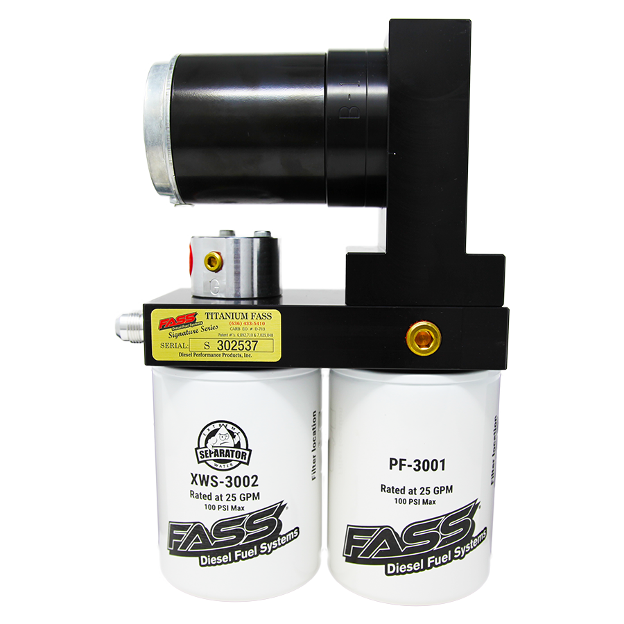 FASS Titanium Signature Series Diesel Fuel System 100GPH GM Duramax 6.6L 2001-2010 Fass