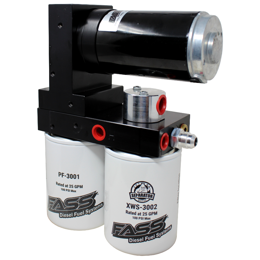 FASS Titanium Signature Series Diesel Fuel System 290GPH GM Duramax 6.6L 2001-2016 Fass