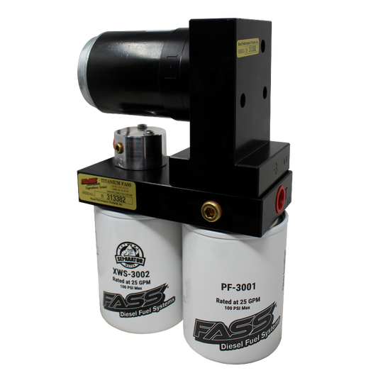 FASS Titanium Signature Series Diesel Fuel System 165GPH GM Duramax 6.6L 2011-2014
