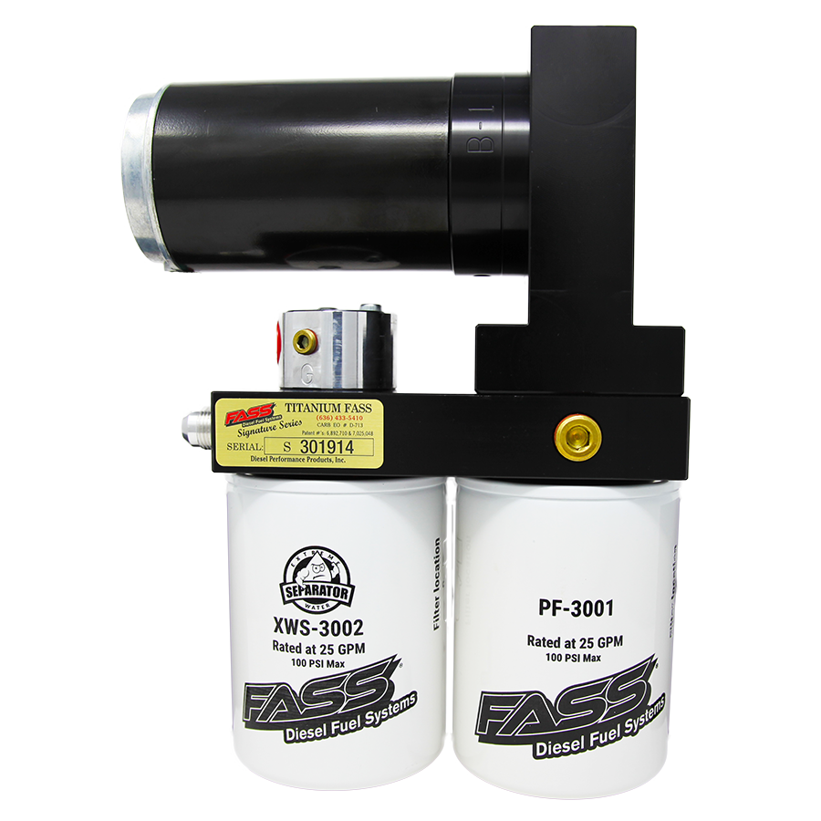 FASS TSC14140F110G Titanium Signature Series Diesel Fuel System 140F 110GPH Chevy Colorado/GMC Canyon 2.8L Duramax 2016-2020 Fass