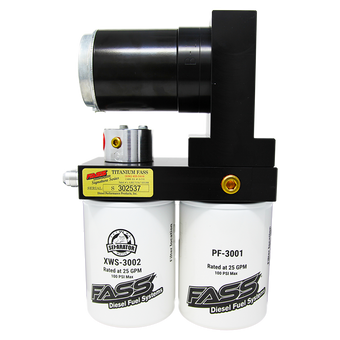 compare product FASS Titanium Signature Series Diesel Fuel System 165GPH Dodge Cummins 5.9L and 6.7L 2005-2018 and 2021