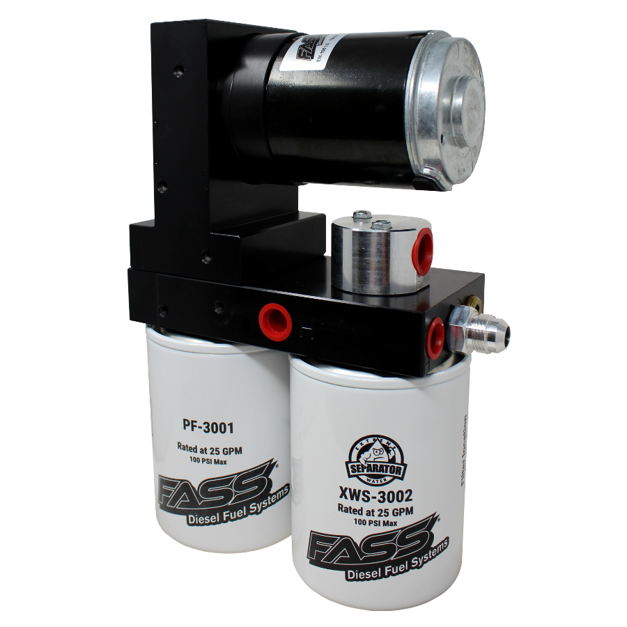 FASS Titanium Signature Series Diesel Fuel System 165GPH Dodge Cummins 5.9L and 6.7L 2005-2018 and 2021 Fass