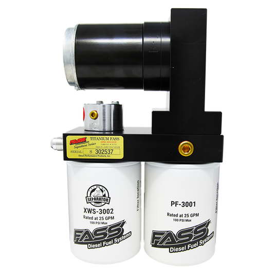 FASS Titanium Signature Series Diesel Fuel System 100GPH Dodge Cummins 5.9L 1998.5-2004 Fass