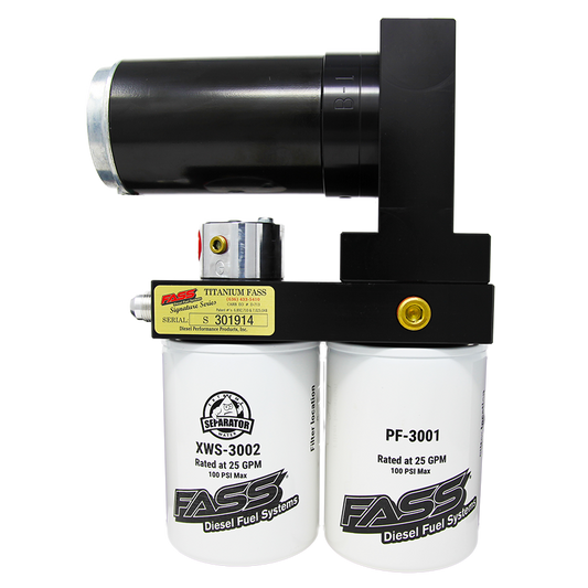 FASS Titanium Signature Series Diesel Fuel System 250GPH Dodge Cummins 5.9L 1998.5-2004.5 Fass