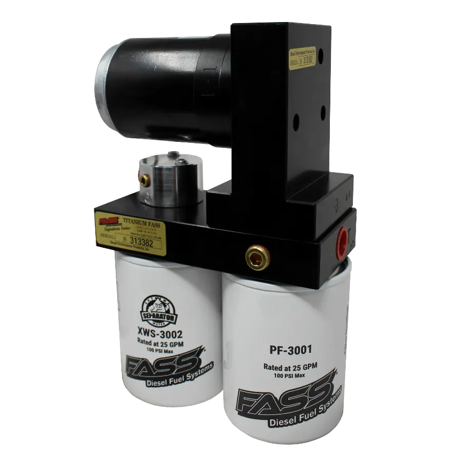 Titanium Signature Series Diesel Fuel System 240GPH (70-75 PSI) GM Duramax 6.6L 2020-2022 900-1200hp FASS Fass