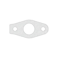 Turbocharger Oil Drain Line Gasket - Round Upper Between Turbo & Pipe (GM 97227012) TAMELESS PERFORMANCE