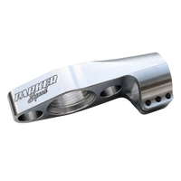 Ultra-Light Clamp-On Large Frame Turbo Oil Drain Mount Parker Speed