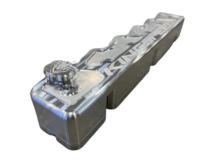 Kingspeed Billet Valve Cover Raw Engraved 89-98 Cummins KINGSPEED