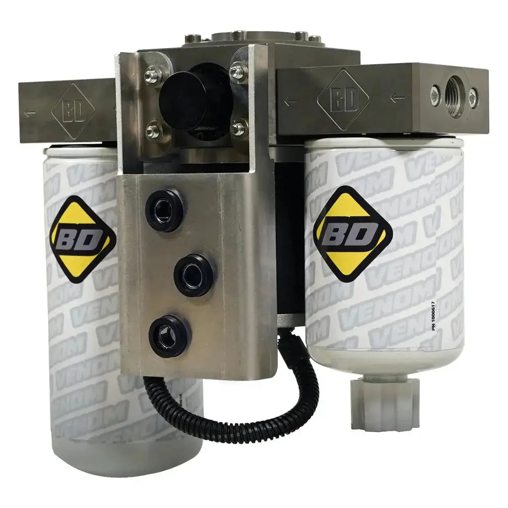 VENOM DURAMAX FUEL LIFT PUMP c/w FILTER & SEPARATOR CHEVY 6.6L DURAMAX 2011-2016 BD Diesel