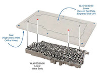 Vacuum Test Plate Kit Seal - Lower