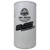 FASS XWS3002XL Extended Length Extreme Water Separator Fass