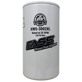 compare product FASS XWS3002XL Extended Length Extreme Water Separator