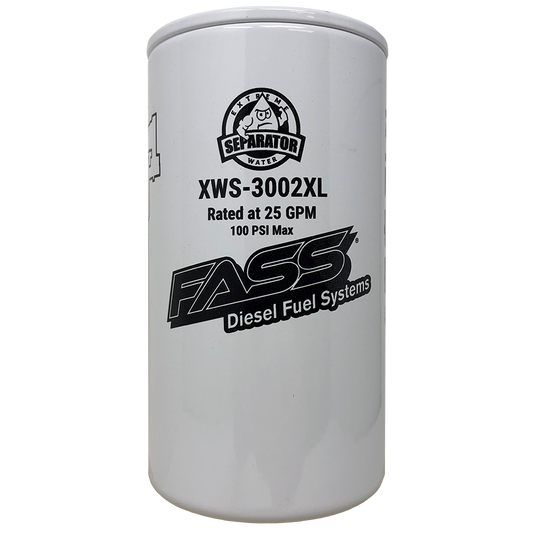 FASS XWS3002XL Extended Length Extreme Water Separator Fass