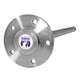 Axle For 9.75 Inch '97-'05 E150 Van Right Hand 9.75 Inch 34 Spline 32-1/8 Inch Right Hand '97-'05 E150 Van Right Hand Axle 1.620 Inch Bearing 5 Lug Yukon Gear