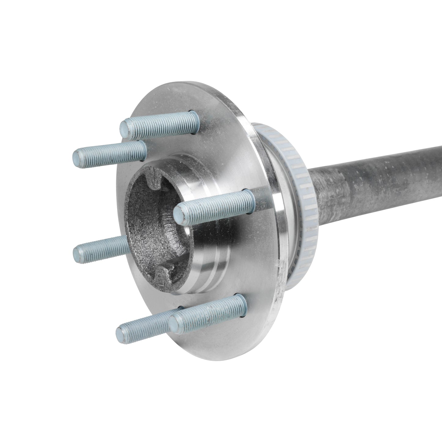 Rear Axle For Ford 9.75 Differential 34 Spline 35.6 Long 6 Lug Left Hand 9.75 Inch Ford Rear Axle '15-'19 F-150 Left Hand 35.6 Inch 34 Spline 6 Lug W/ ABS Ring W/O HD Payload Yukon Gear