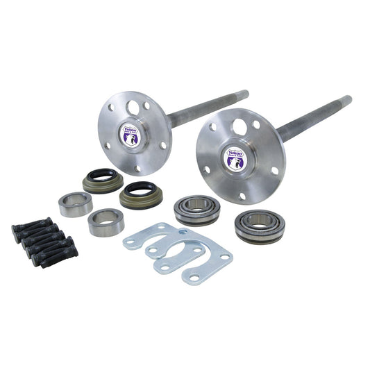 1541H Alloy Rear Axle Kit For Ford 9 Inch Bronco From '74-'75 With 35 Splines 35 Spline Large Bearing Bronco(74-75 W/2-1/2 Inch Brakes)Axle Kit 9 Inch Both Yukon Gear Yukon Gear and Axle