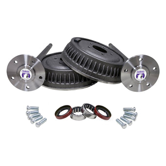 compare product 5 Lug Conversion Kit For 1965-1969 GM 12-Bolt Truck 12T '65-'69 5 Lug Rear Axle Conversion Kit W/Axles Drums Bearings & Studs 30 34 Inch 30 Spline 5X5, Yukon Gear