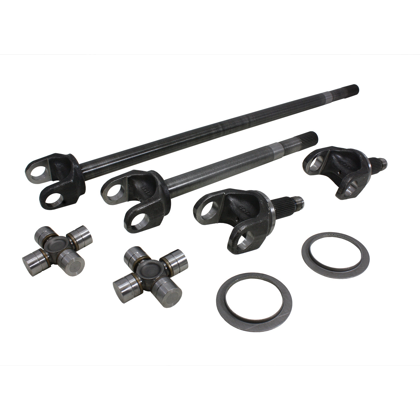 Chromoly Front Axle Kit Chrylser 9.25 Diff 33 Spline 1485 U-Joints 9.25 Chy '03-'08 4340 Front Axle Kit W/ 1485 U/Joint 33 Spline Inner & Outer Yukon Gear
