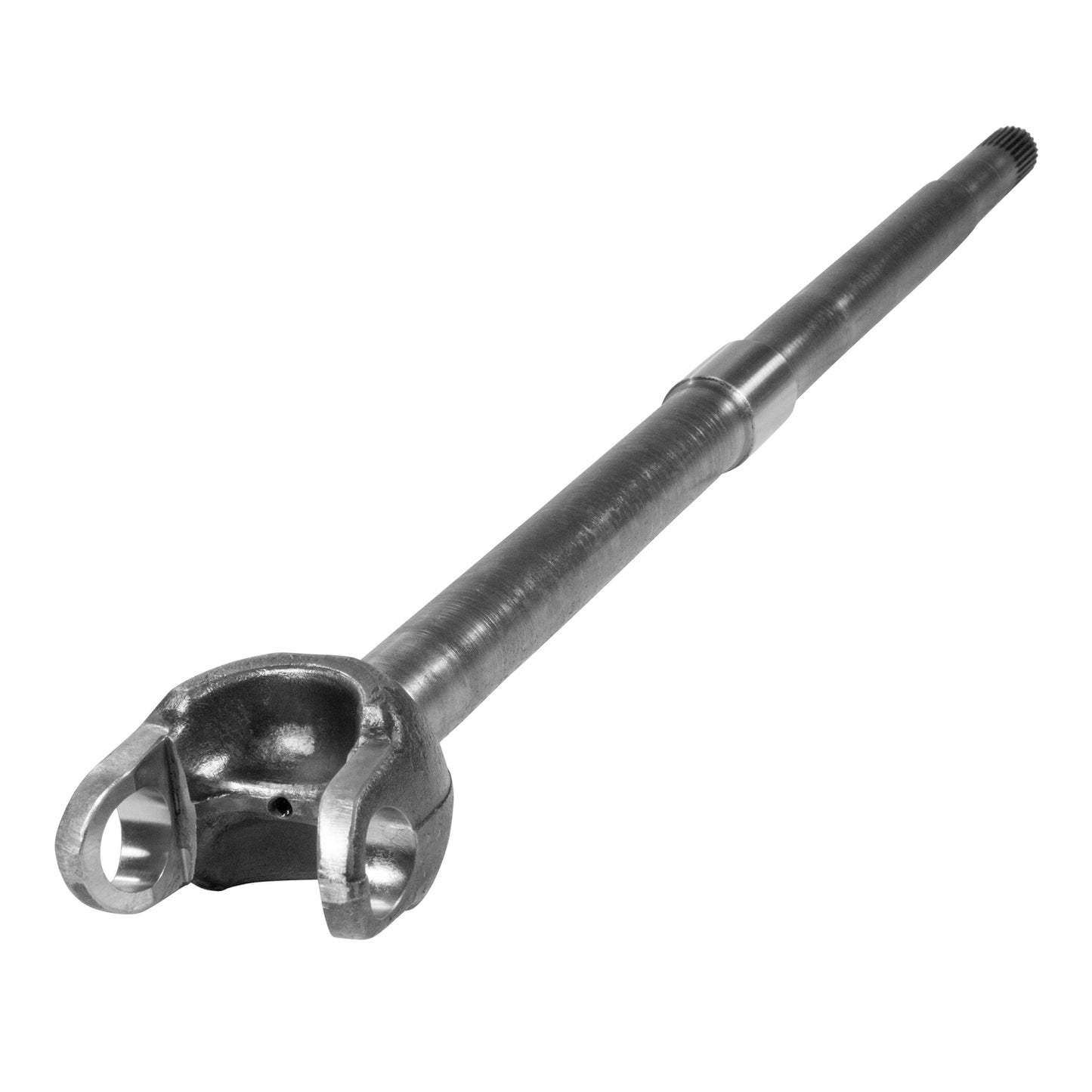 Chromoly Inner Front Axle Dana 30 27 Spline Right Hand 35.1 Long Fad Delete D30 JL 27 Spline Right Hand Inner Axle 35.1 Inch 4340 Fad Delete 1350 Series 7166 Joint Yukon Gear