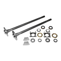 Chromoly Rear Axle Kit For Dana 44 Wide Track 32 Spline 33.1 Long D44 Jt Non Rubicon Wide Track (Drf) 4340 Rear Axle Kit 33.1 Inch Right Hand & Left Hand W/ Bearings Yukon Gear Yukon Gear and Axle