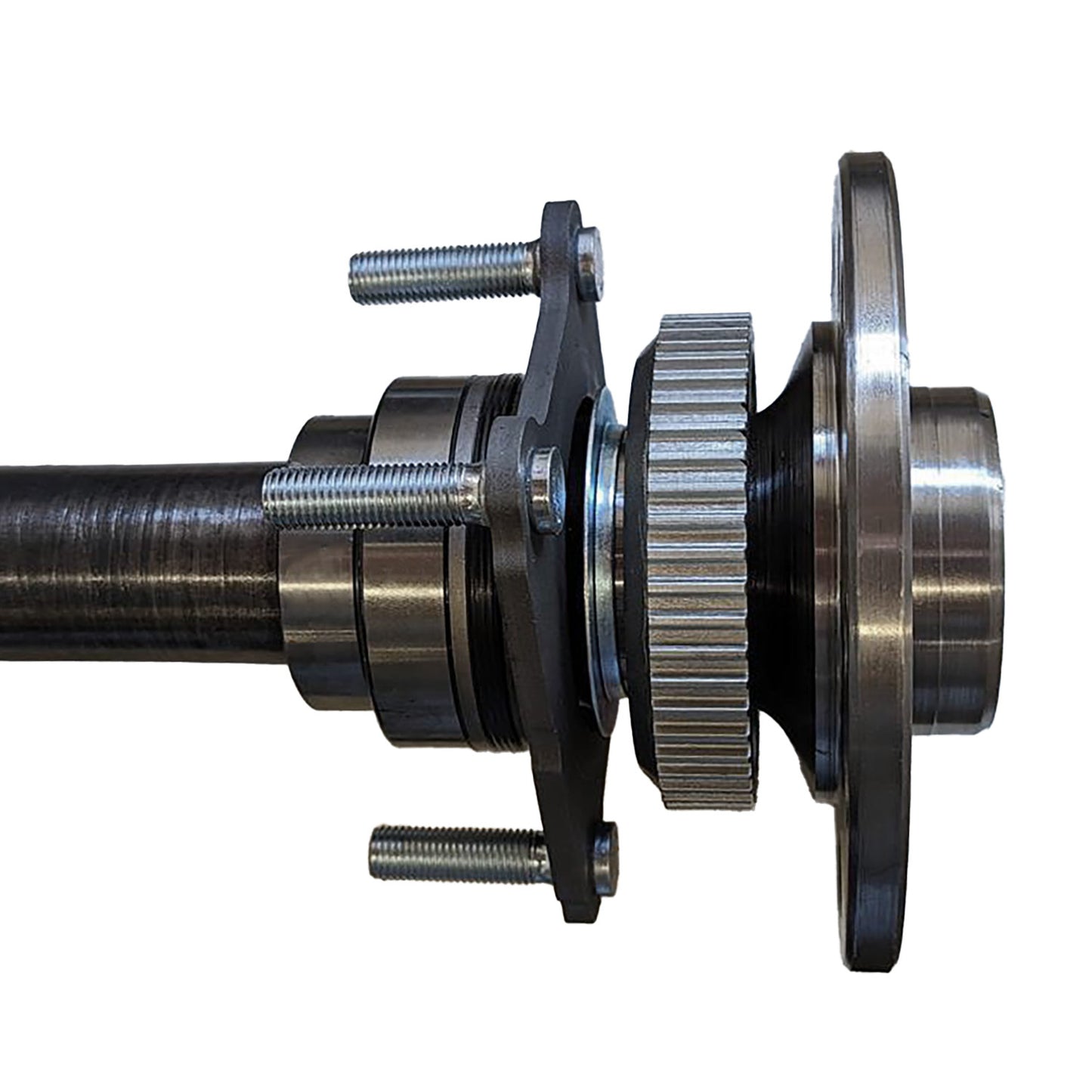 Chromoly Rear Axle Kit Dana 44 Narrow Track W/Elocker Right Hand 33.25 Long D44 JL Rubicon 33.25 Inch Right Hand Small Bearing SET10 (Dre) 32  Spline 4340 Rear Axle Kit Double Drilled Yukon Gear