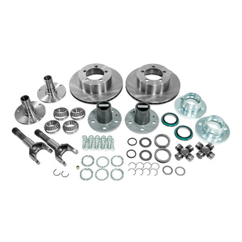 compare product Spin Free Locking Hub Conversion Kit Dana 30/44 Tj Xj Yj 27 Spline 5 X 4.5 D30+D44 Tj Xj Yj 27 Spline 5x 4.5 Inch Spin Free Hub Kit (Not ABS) Yukon Gear