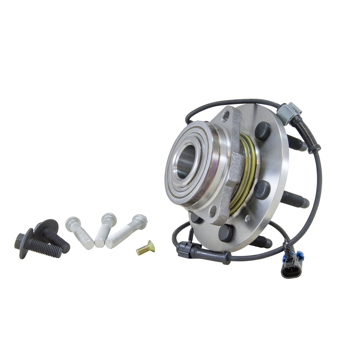 Unit Bearing & Hub Assembly For '99-'14 GM 1/2 Ton Front '99-'14 GM 1/2 Ton Front Wheel Bearing & Hub Assy 4WD & AWD 6 Studs Yukon Gear