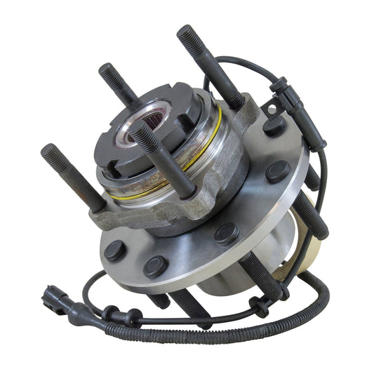 Front Unit Bearing & Hub Assembly 99-05 F250/F350/F450/F550 W/4wheel ABS '99-'05 Ford F250 F350 F450 & F550 Front Wheel Bearing & Hub Assy M14x1.5 Wheel Studs 4 Wheel ABS. Yukon Gear Yukon Gear and Axle
