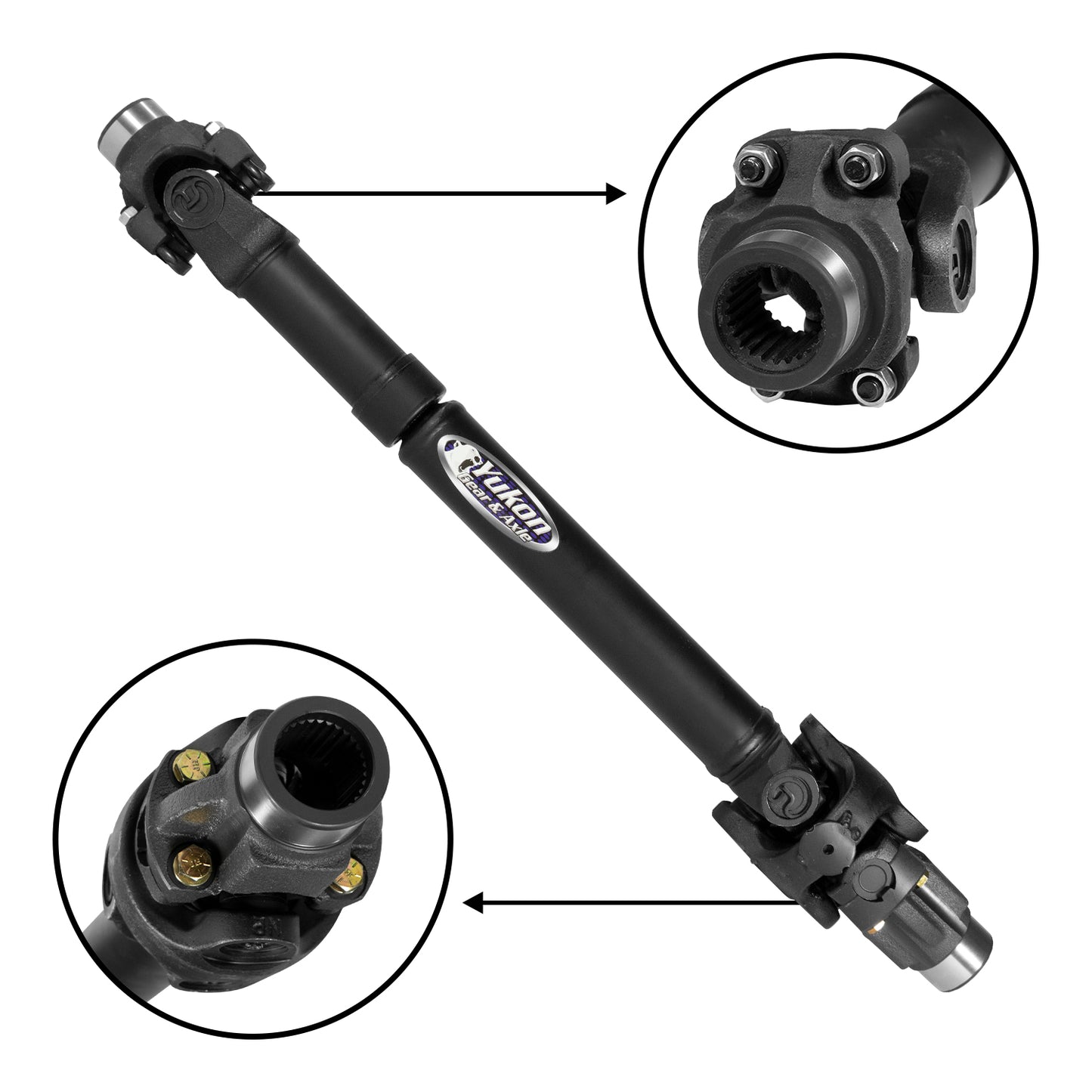 Performance Rear Driveshaft 2018 Jeep JL Wrangler Sport 2 Dr Manual 2018+ JL Sport Rear Driveshaft 1310 HD 2DR M/T W/ Dana 35 Yukon Gear