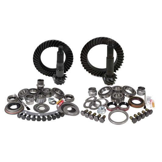 Gear & Install Kit Dana 30 Front & Dana 44 Rear Jeep Tj 4.56 Ratio Tj D30/D44 Gear/Kit Package 4.56 '97-'06 Non Rubicon Yukon Gear