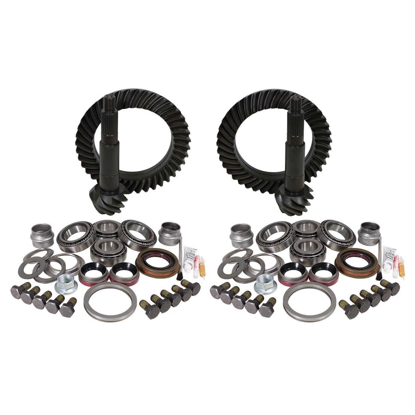 Gear & Install Kit Package For Jeep Tj Rubicon 4.56 Ratio. Tj Rubicon Gear/Kit Package 4.56 Yukon Gear