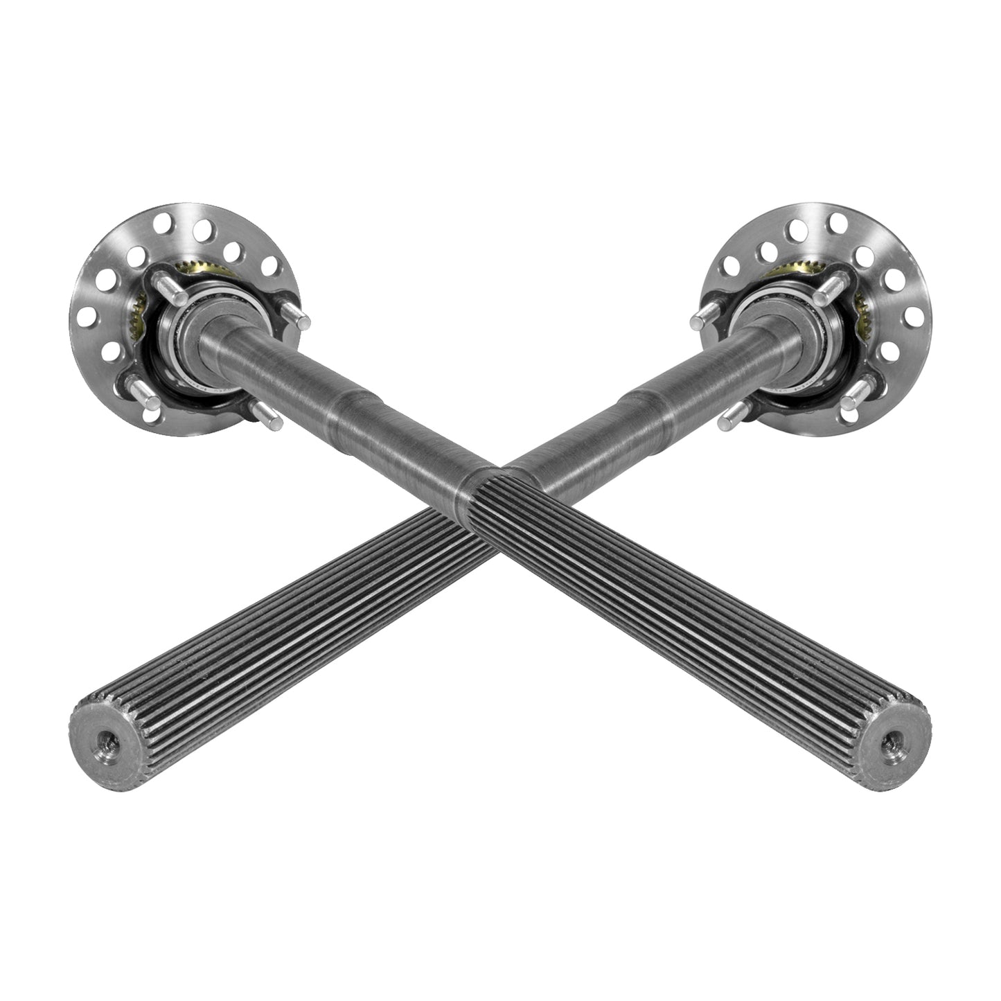 Stage 4 Jeep JK Re-Gear Kit W/Covers Fr/Rr Axles Dana 30/44 4.56 Ratio JK Non-Rubicon D30/D44 Stage 4 Gear Kit Package 4.56 Ratio F&R Covers & 4340 F&R Axle Kits Yukon Gear