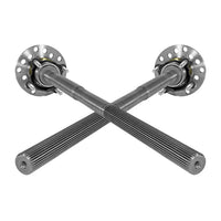 Stage 4 Jeep JK Re-Gear Kit W/Covers Fr/Rr Axles Dana 30/44 4.56 Ratio JK Non-Rubicon D30/D44 Stage 4 Gear Kit Package 4.56 Ratio F&R Covers & 4340 F&R Axle Kits Yukon Gear