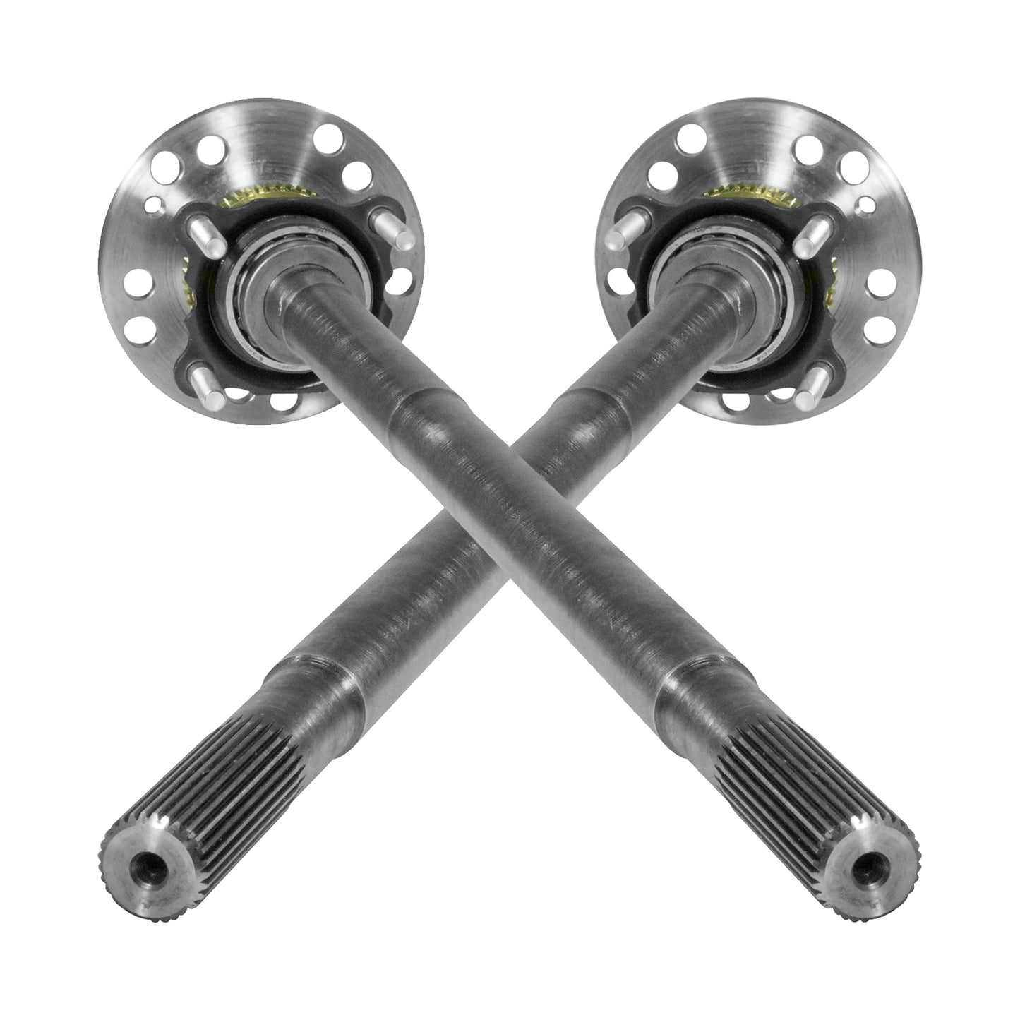 Stage 4 Jeep JL Re-Gear Kit W/Covers Fr/Rr Axles Dana 30/35 4.88 Ratio JL Non-Rubicon M200 Rear/ M186 Front Stage 4 Gear Kit Package 4.88 F&R Cover & 4340 F&R Axle Kits Yukon Gear