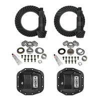 Stage 2 Jeep JL Re-Gear Kit W/Covers For Dana 30/35 5.13 Ratio 24 Spline JL Non-Rubicon M200 Rear/ M186 Front Stage 2 Gear Kit Package 5.13 Ratio W/ F&R Covers Yukon Gear