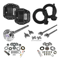 Stage 4 Jeep JL Re-Gear Kit W/Covers Fr/Rr Axles Dana 30/44 3.73 Ratio JL Non-Rubicon M220 Rear/ M186 Front Stage 4 Gear Kit Package 3.73 F&R Cover & 4340 F&R Axle Kits Yukon Gear Yukon Gear and Axle