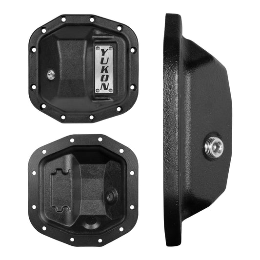 Stage 3 Jeep JL Re-Gear Kit W/Covers Front Axles Dana 30/44 4.56 Ratio JL Non-Rubicon M220 Rear/ M186 Front Stage 3 Gear Kit Package 4.56 F&R Cover & 4340 Front Axles Yukon Gear